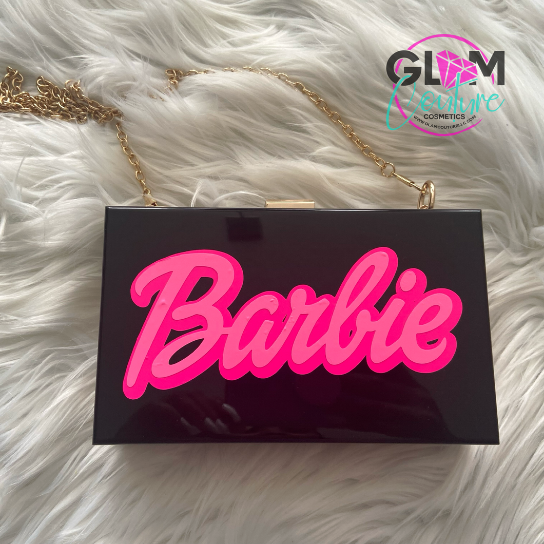 Glam (Inspired) Merch™ - Custom Barbie Acrylic Clutch
