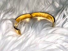 Load image into Gallery viewer, Glam Couture Accessories™ - “Cha Cha” Gold Monogram Bangle
