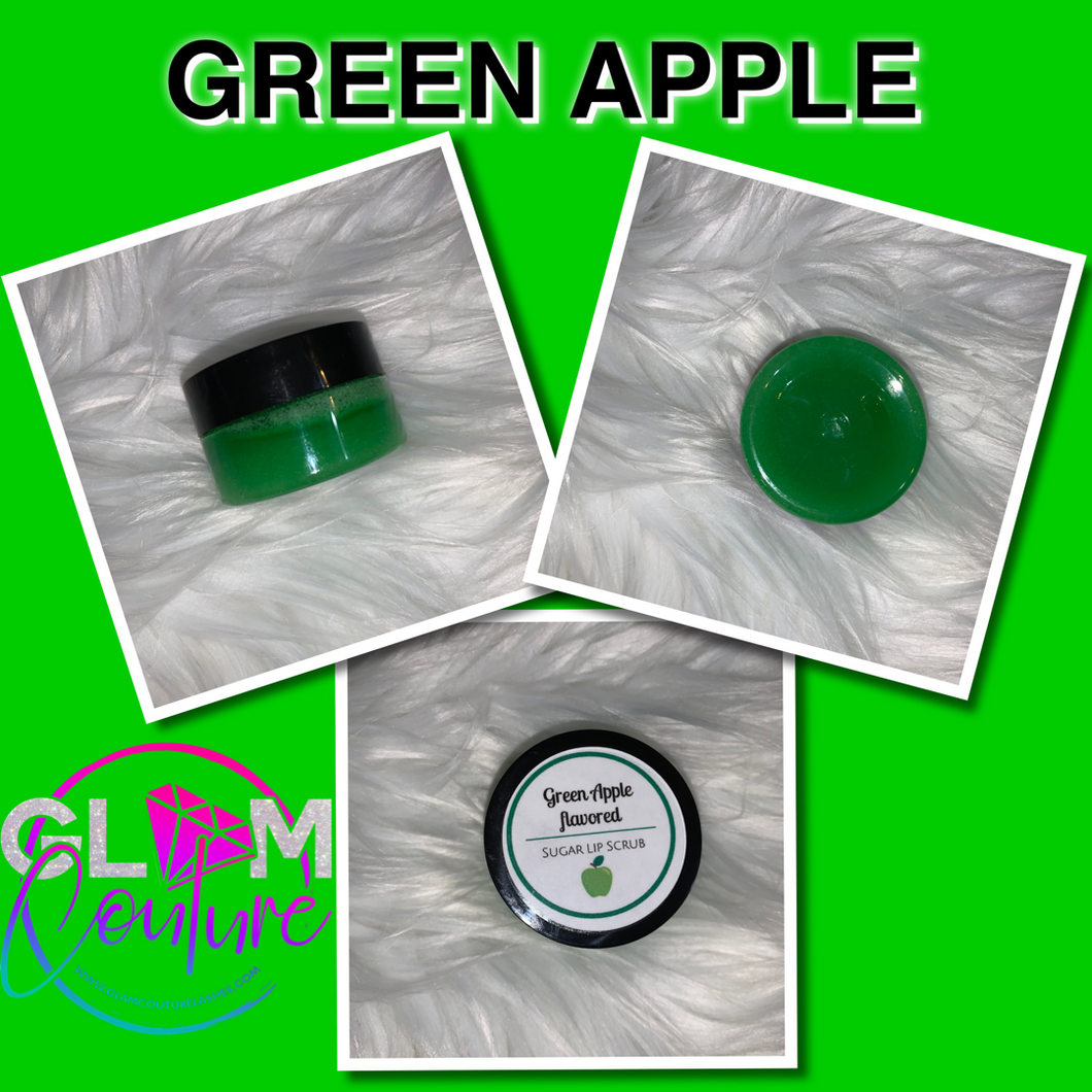 Glam Couture Lipcare™ - Green Apple Lip Scrub