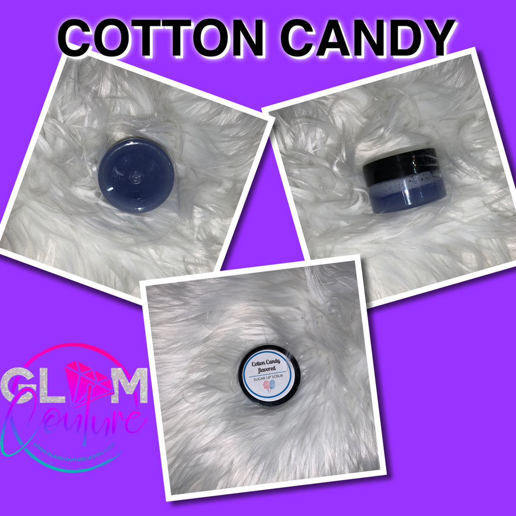 Glam Couture Lipcare™ - Cotton Candy Lip Scrub