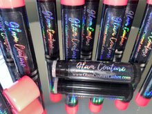Load image into Gallery viewer, Glam Couture Lip Care™ - Bubble Gum (Flavored) Sparkly Gloss Balm
